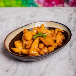 Pollo en Salsa de Naranja